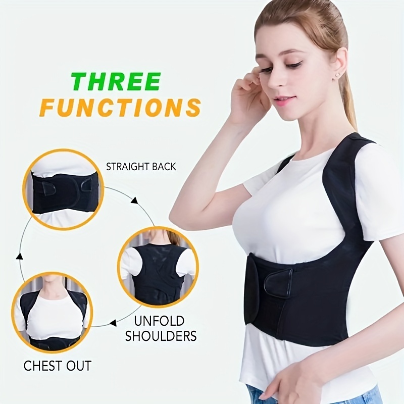 Premium Humpback Correction Back Brace Spine Back Orthosis Scoliosis Lumbar  Support Posture Corrector Fit 30 80kg, Free Shipping, Free Returns