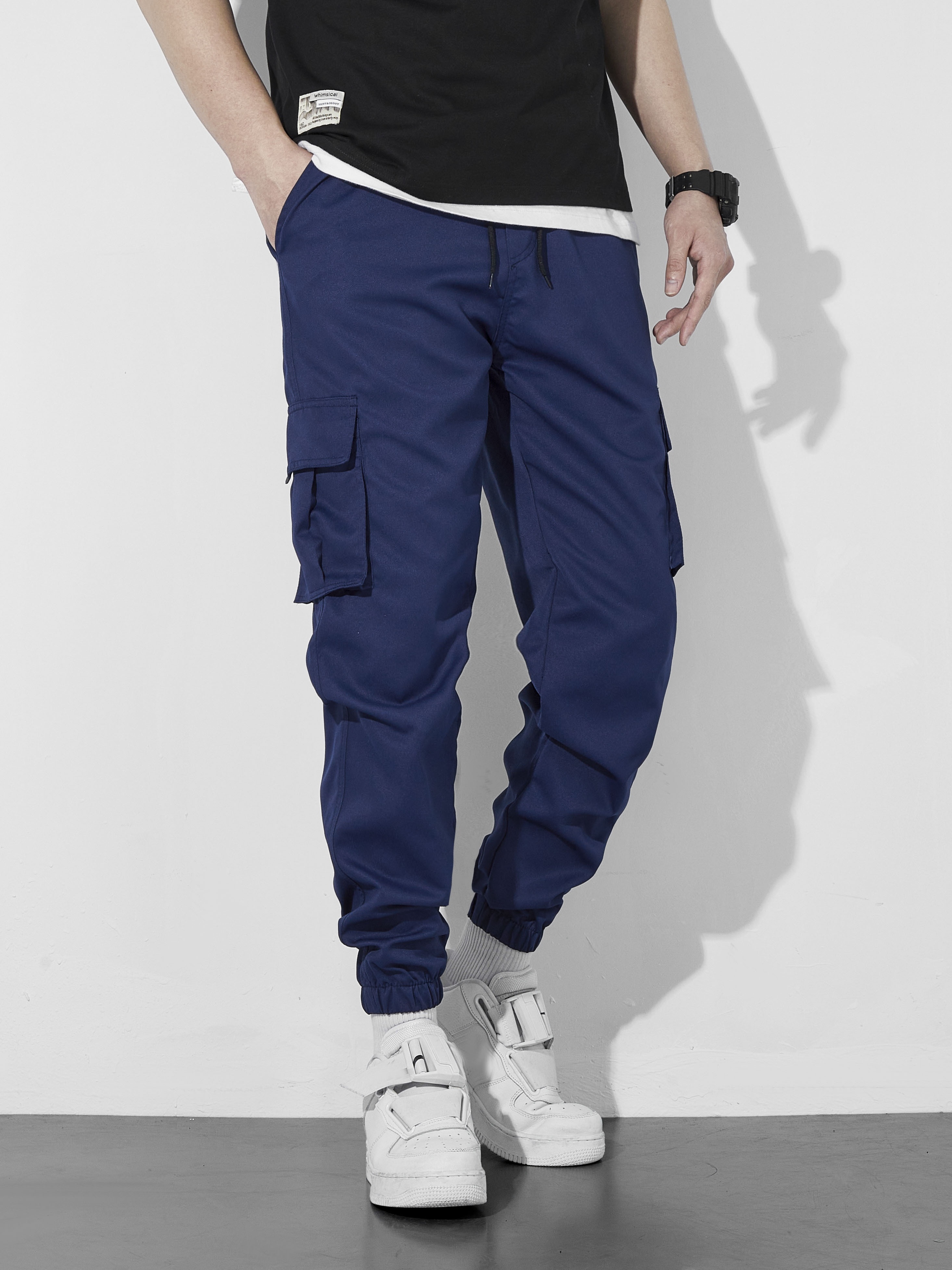 2023 New Men's Pants Fashion Sports Cargo Trousers Short Male Casual Sun  Print Trouser Full Length Button Pocket Drawstring Pant Trouser Lavender  Pants Men : : Fashion