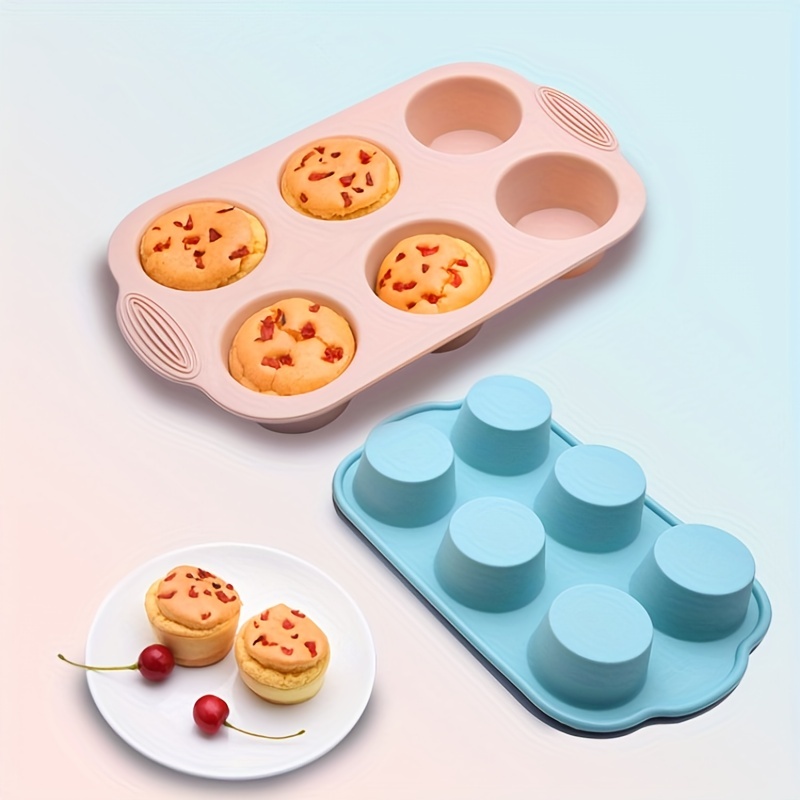 1pc 6 Grids Muffin Pan