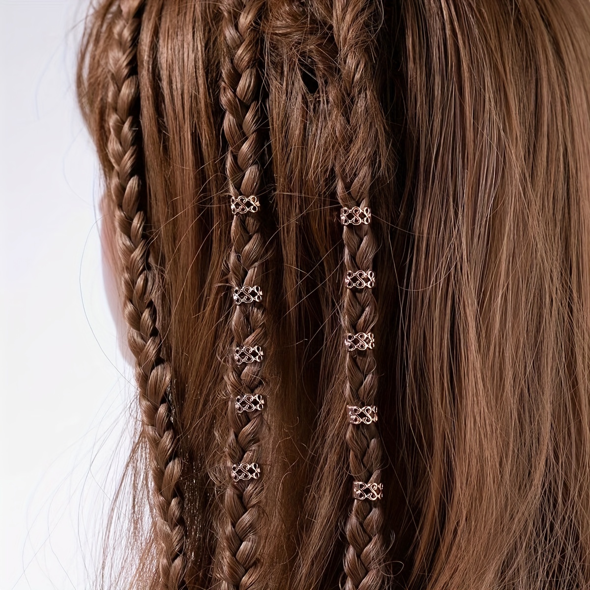10pcs Hair Braids Beads Viking Hair Beads Antique Hair Jewels Hair Cuffs Viking  Hair Accessories 