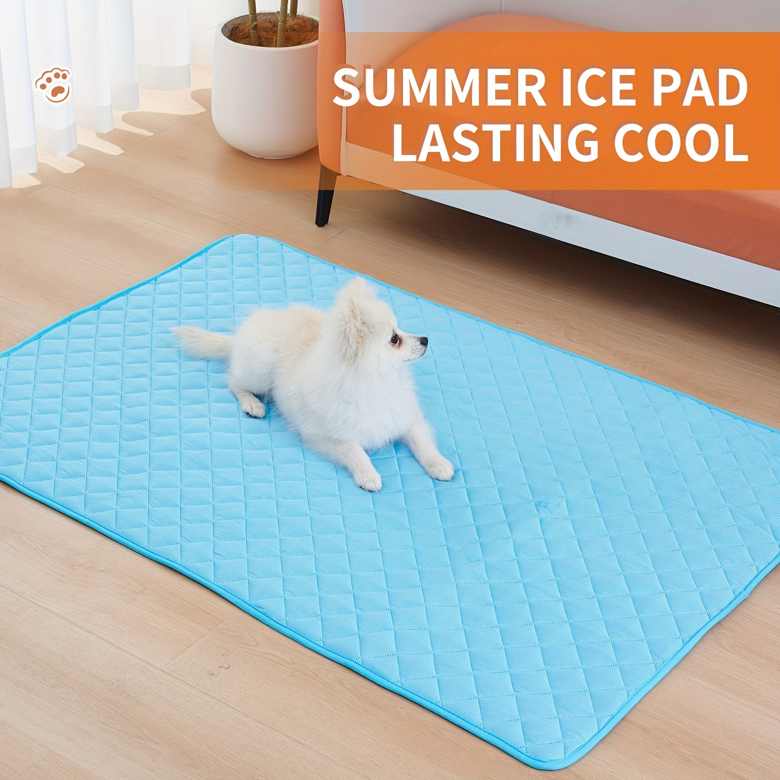 

Keep Your Dog Cool This Summer With Our Breathable Pet Bed - Washable For Small, Medium, And Large Dogs!