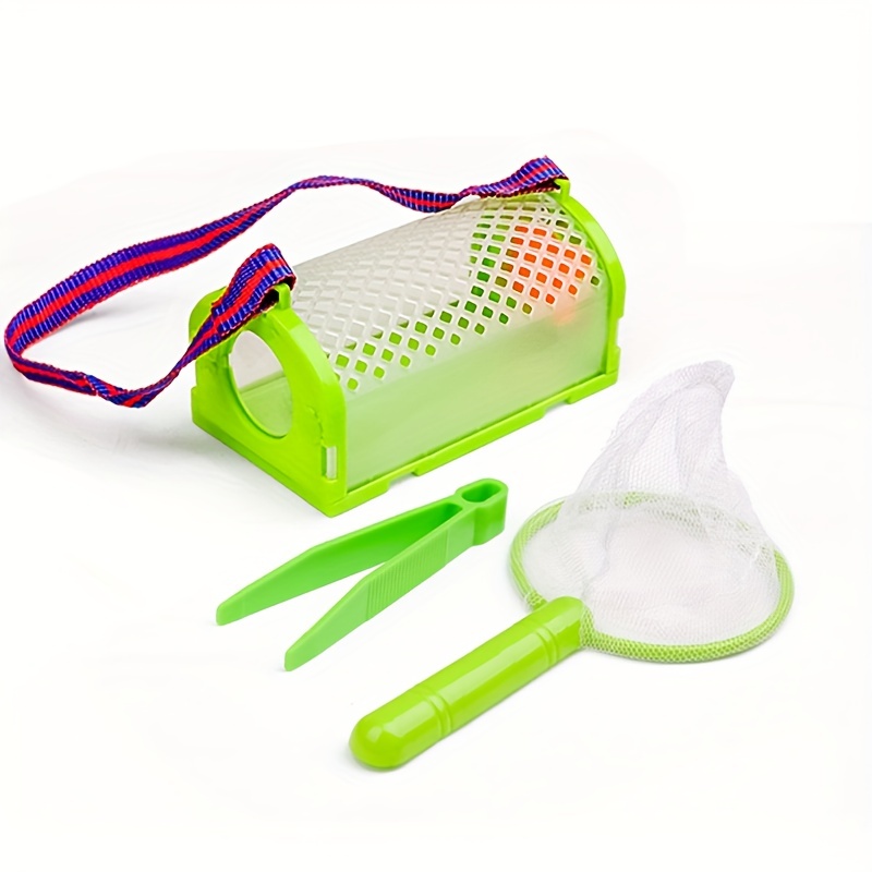 Kids Butterfly Bug Catching Net Insect Collection Box With