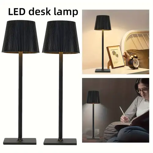 1 Lampe De Table Sans Fil Moderne Lampe De Bureau LED - Temu France
