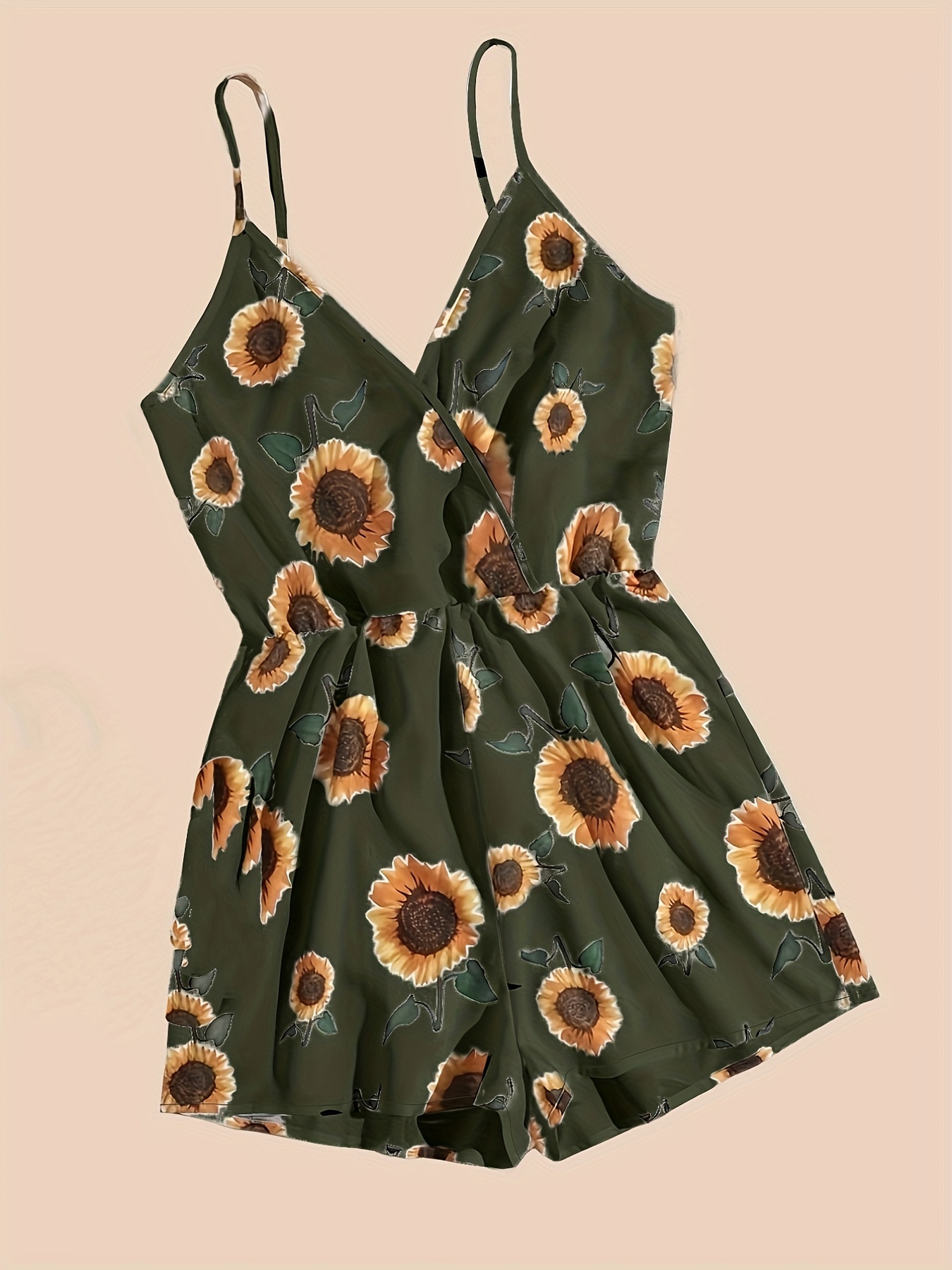 Womens cheap sunflower romper