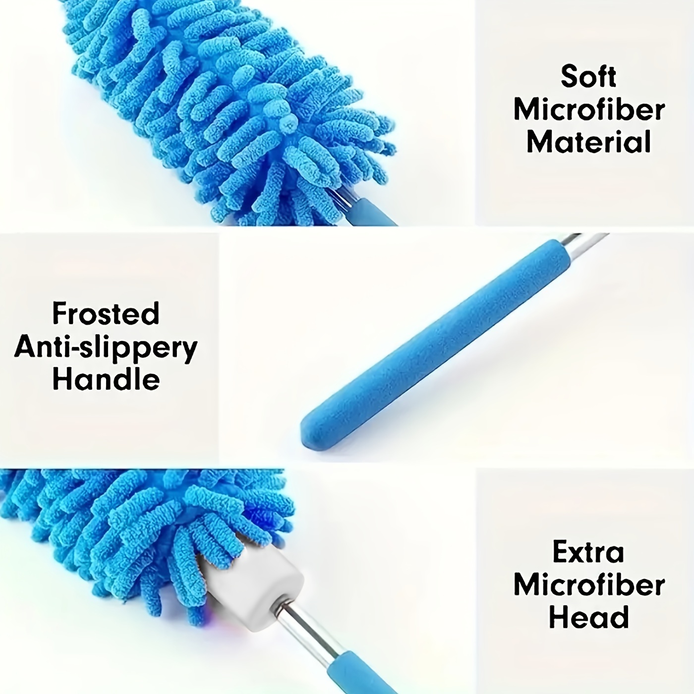 Retractable Gap Dust Cleaner, Microfiber Hand Duster, under Fridge & A –  Radiance Ready