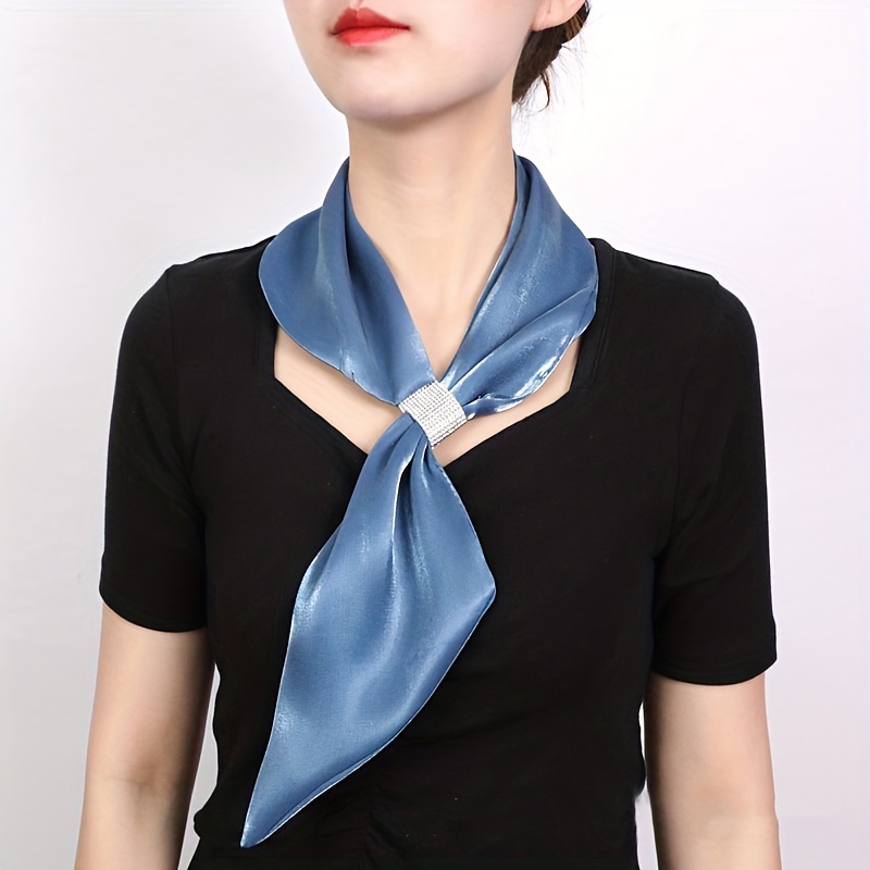 1pc Ladies' Smooth & Soft Narrow Scarf