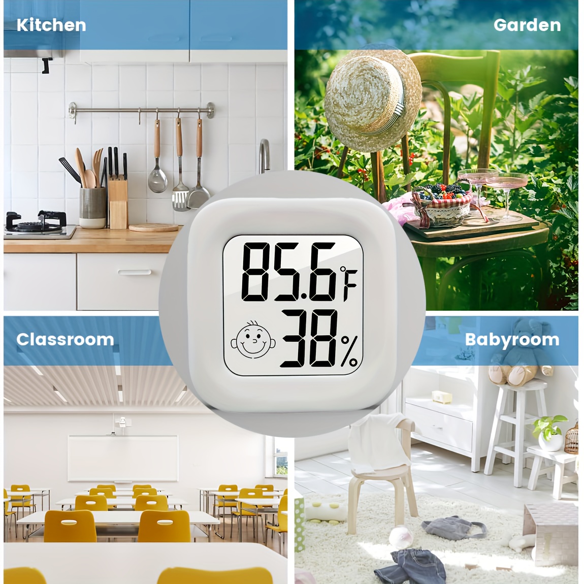 Digital Room Indoor Outdoor Thermometers - China Room Thermometer, Digital  Room Thermometer