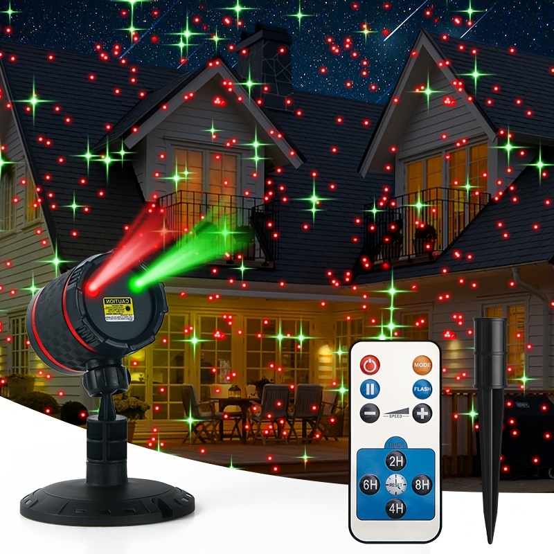 wireless christmas projector lights