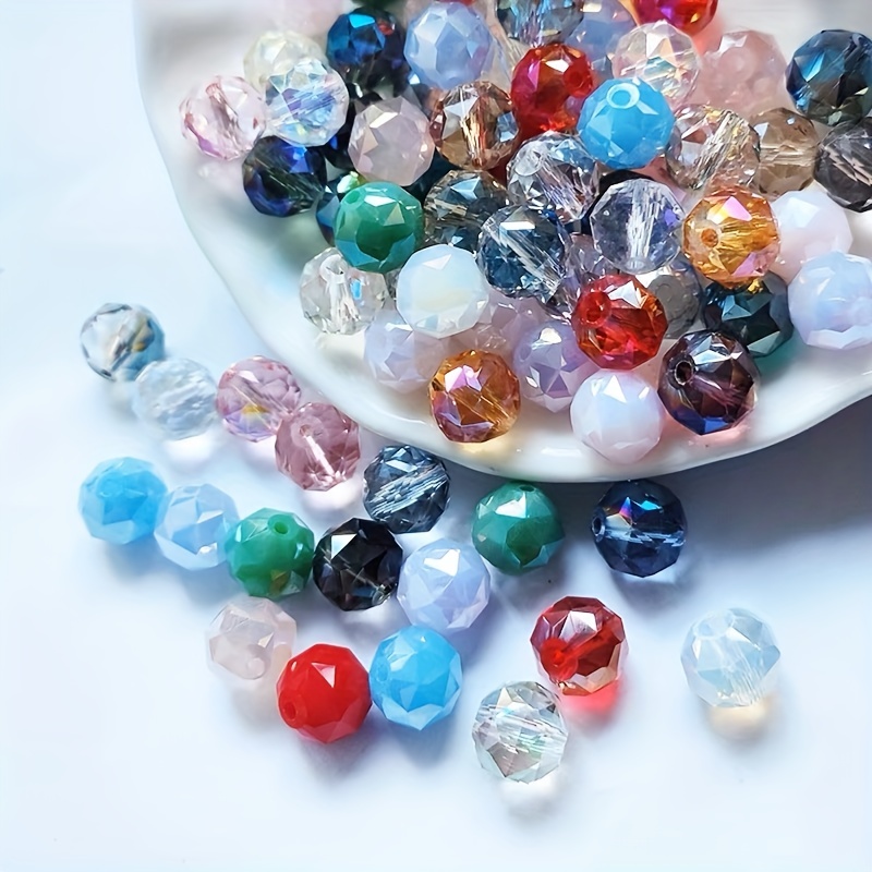 Crystal Glass Beads Faceted Earth Ball 6/8/10mm Colorful Crystal DIY  Jewelry - China Beads and Crystal Beads price