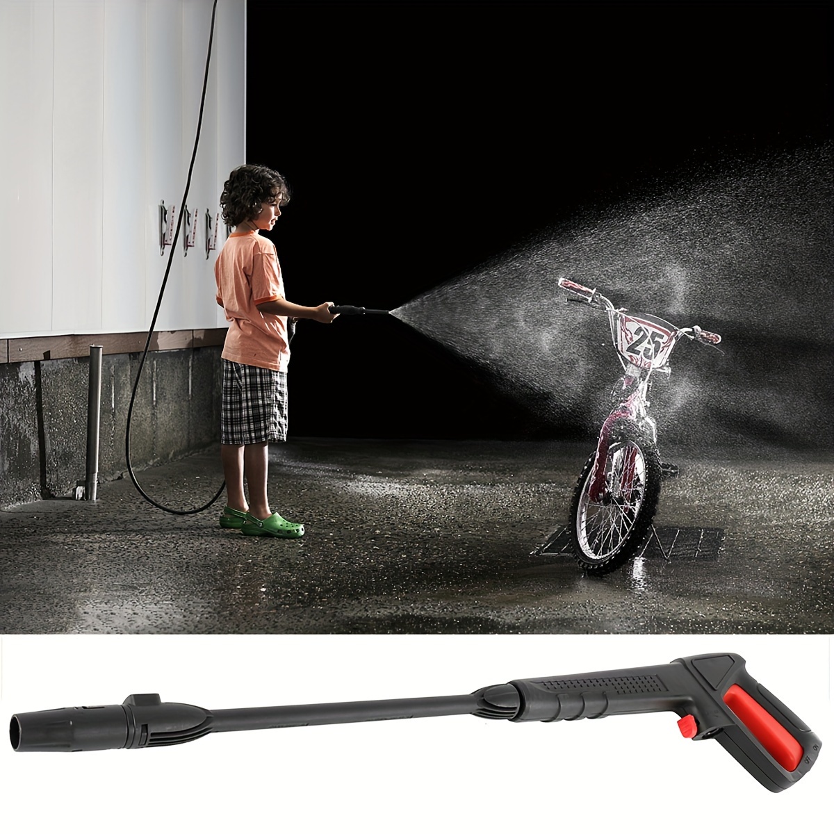 16mpa High Pressure Washer Gun With Spray Nozzle Tip Car - Temu