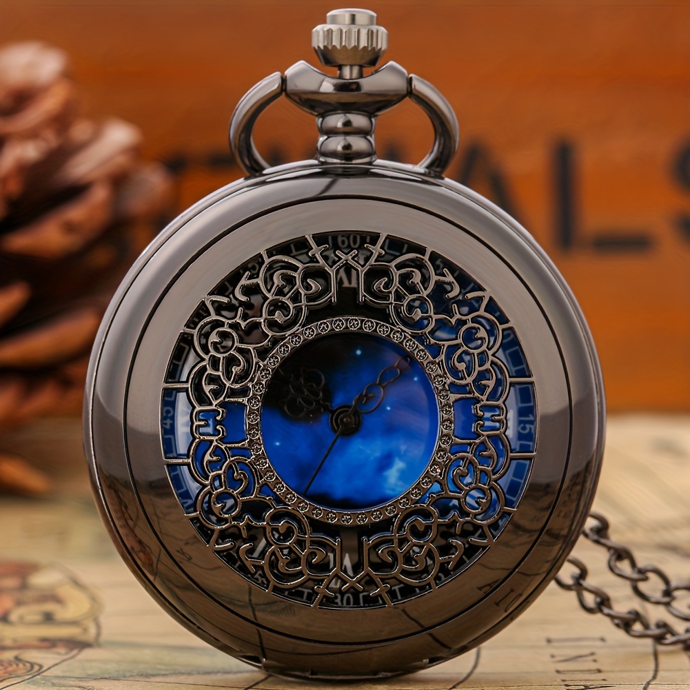 Dropship Alice In Wonderland Pocket Watch Girl Pattern Cover Clock Women  Practical Alloy Slim Chain Pendant Watches to Sell Online at a Lower Price