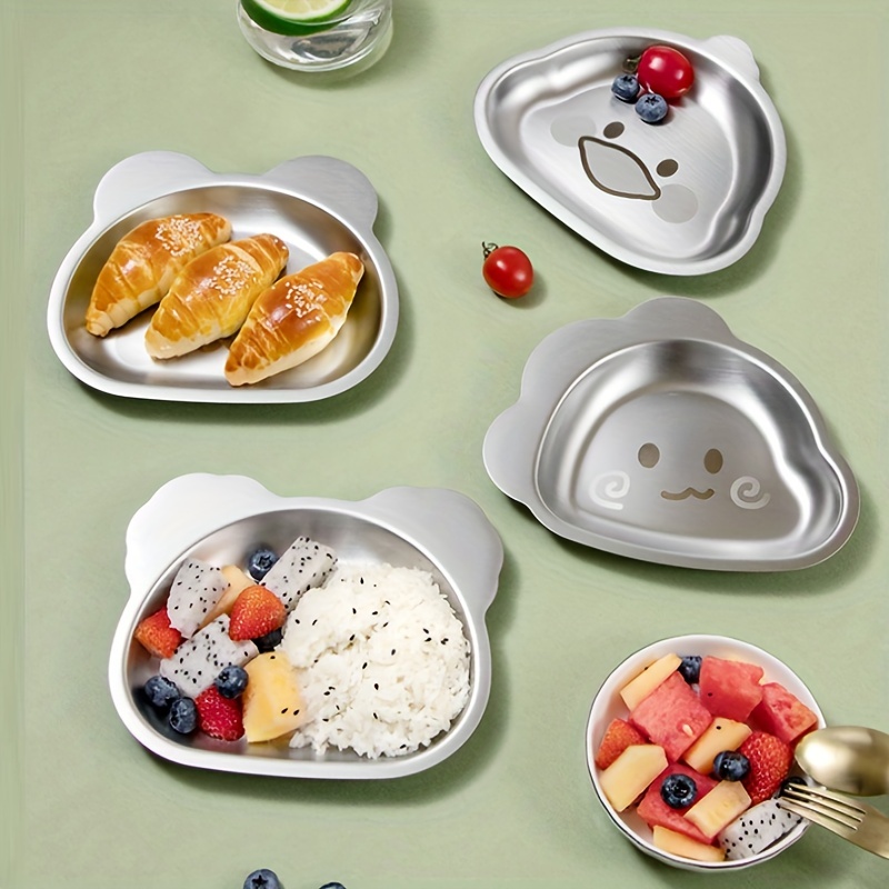 Assiette Pour Enfants En Plastique Alimentaire Avec Dessin Animé Pour  Compléments Alimentaires - Temu Belgium