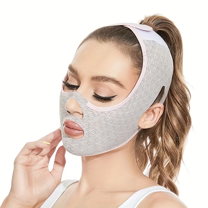  2023 New Beauty Face Sculpting Sleep Mask, V Line Shaping Face  Masks, Double Chin Reducer, Face Lift, V Line Lifting Mask Double Chin  Reducer, Face Shaper (2 PCS) : Beauty 