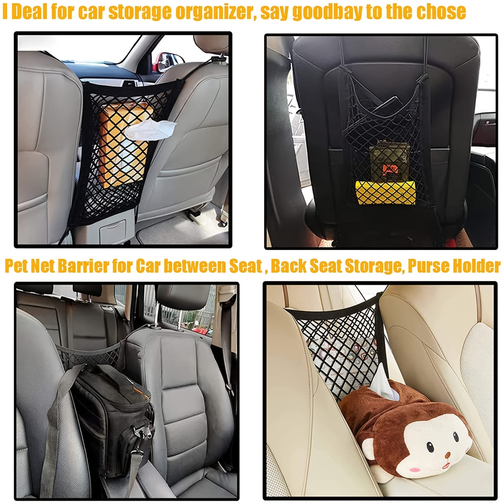 Purse holder discount for car console