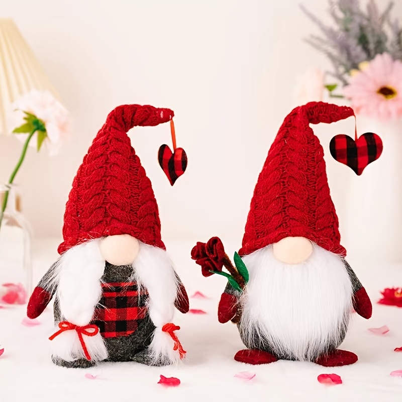 Christmas Gnomes Decorations Handmade Swedish Tomte Plush - Temu