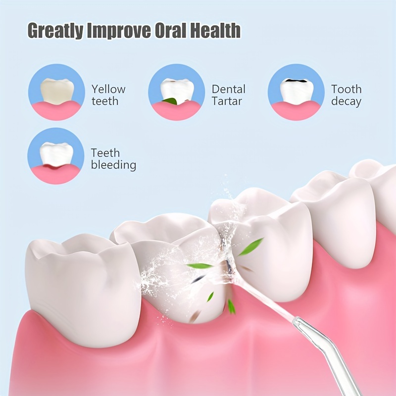 Idropulsore Portatile Denti Idropulsore Dentale Elettrico - Temu Switzerland