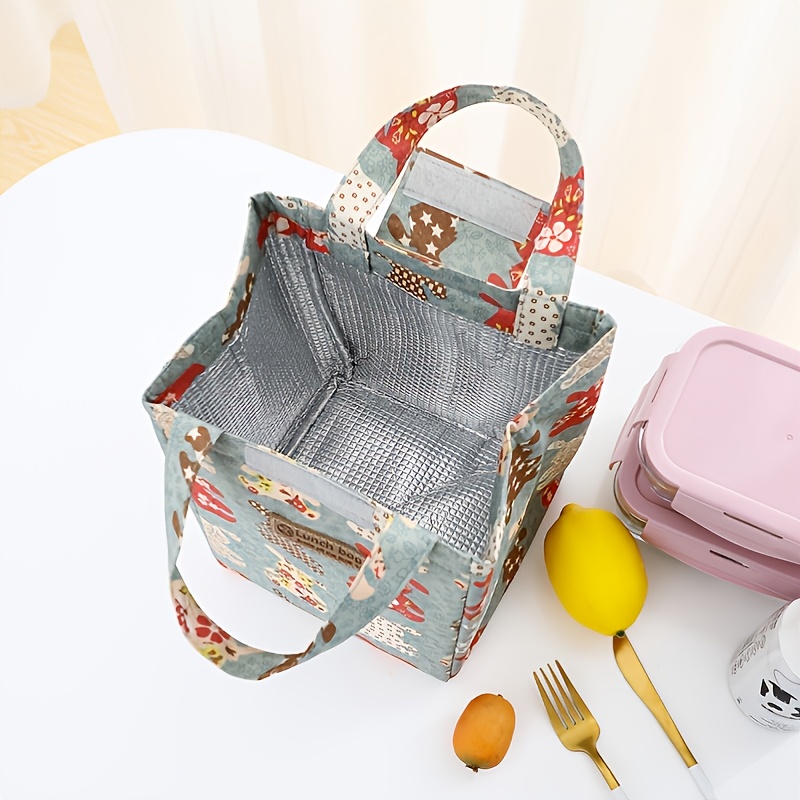 Japanese Luxury Lunch Bag, Small Lightweight Lunch Bag, Cool Bag,  Insulated Bag for Work & School