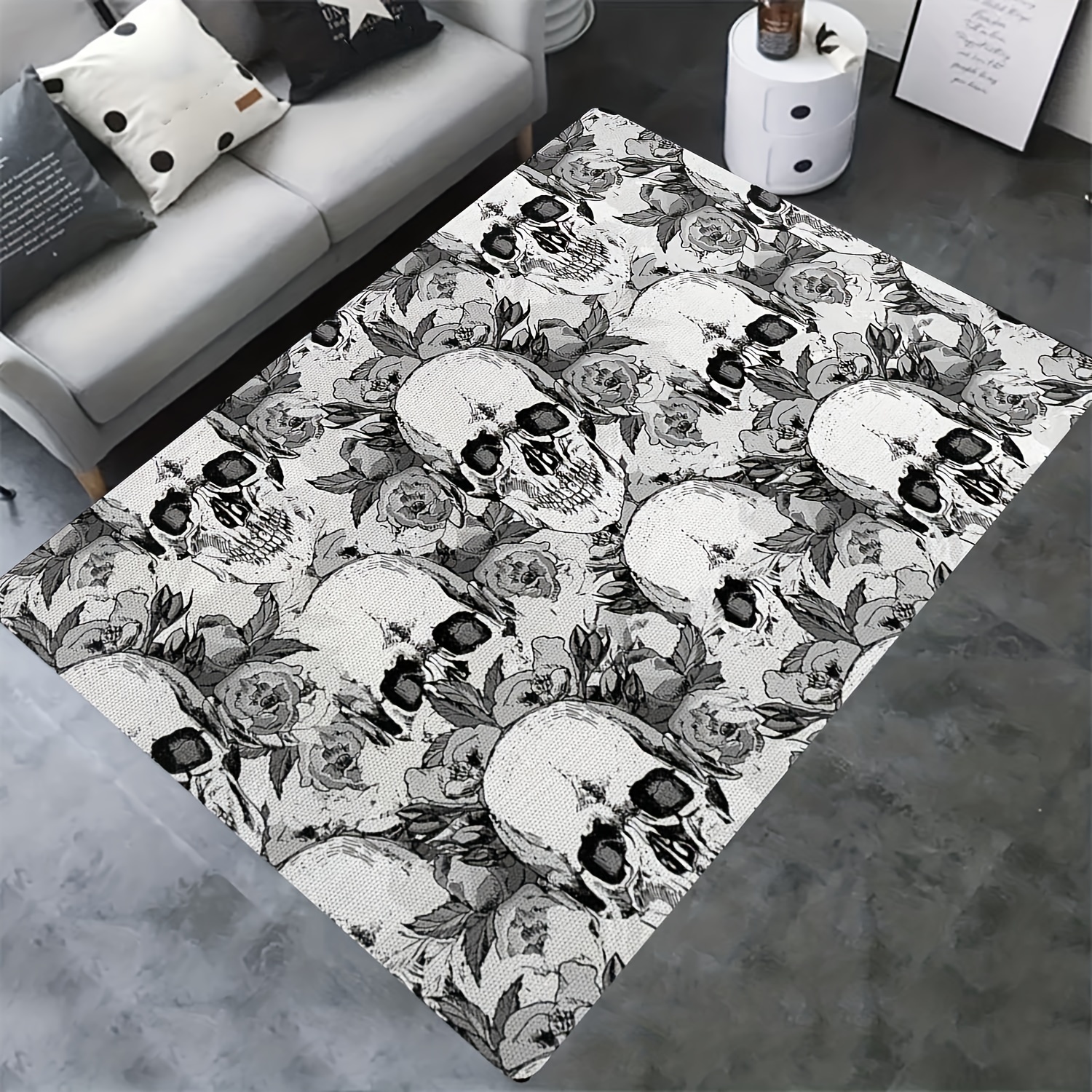 Halloween Decor Carpet Halloween Atmosphere Floor Mats - Temu