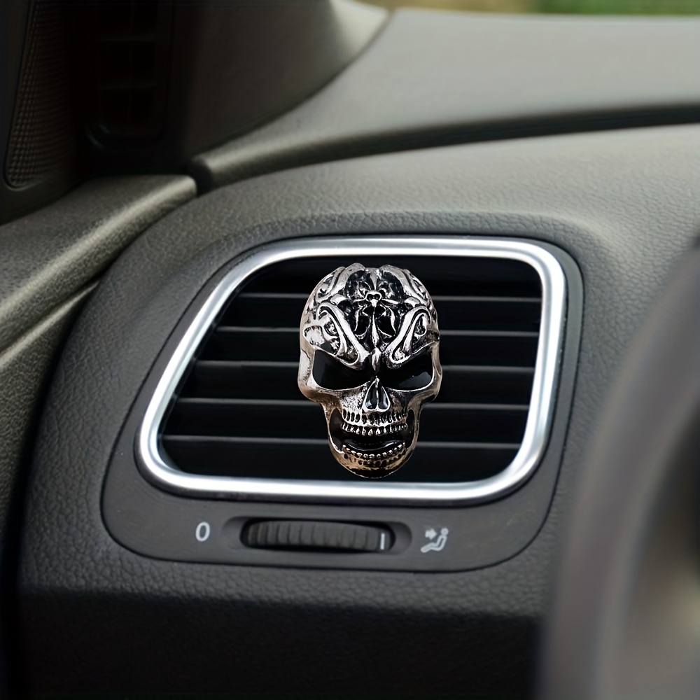 Cute Skull Car Decor Air Fresheners Vent Clip Interior - Temu