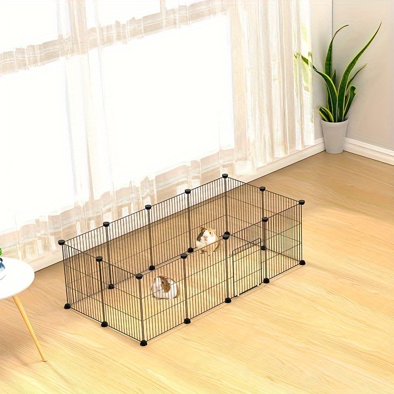 Durable Iron Alloy Pet Playpen, Secure Enclosure