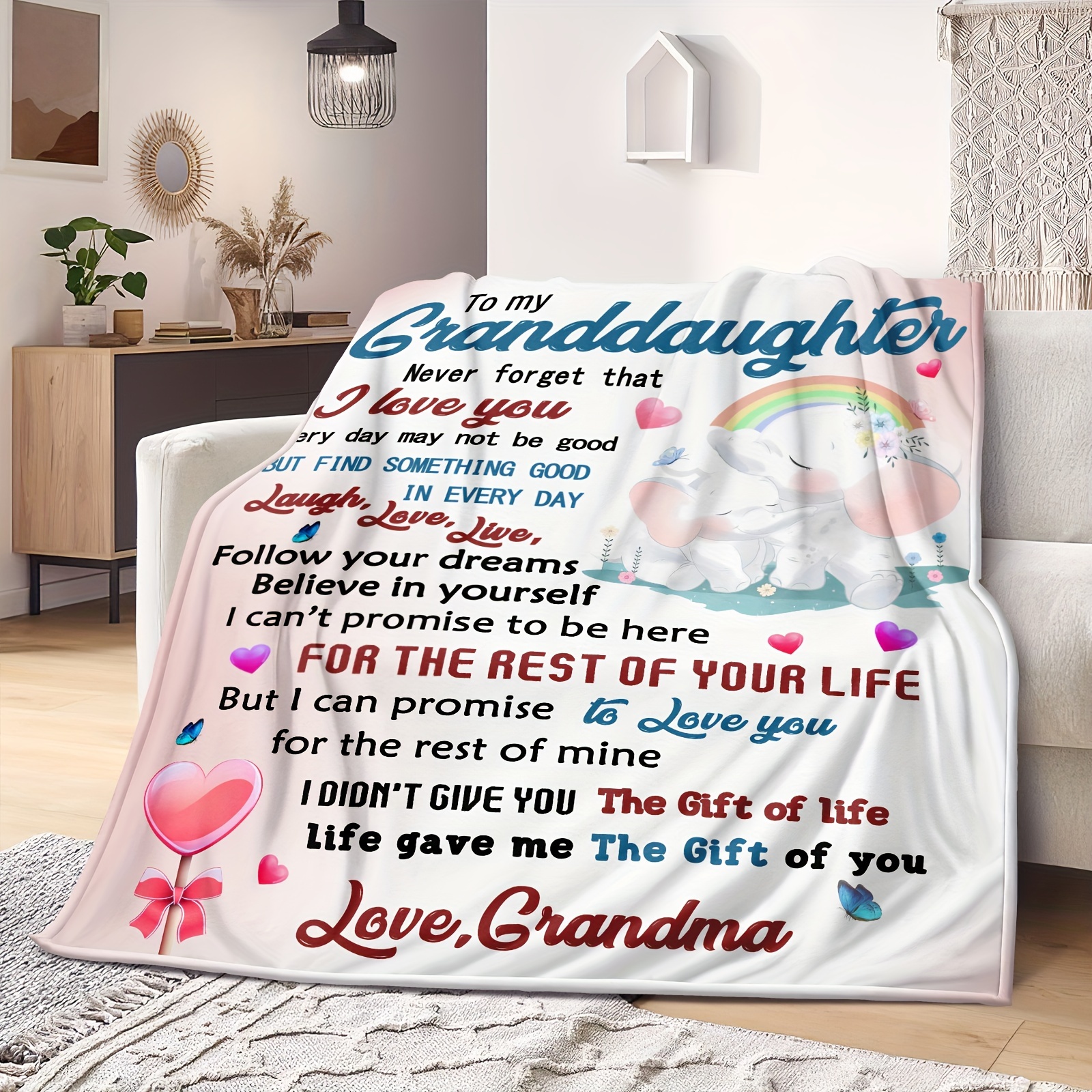 Grandma Gifts Blanket Best Gifts For Grandma Great Grandma - Temu