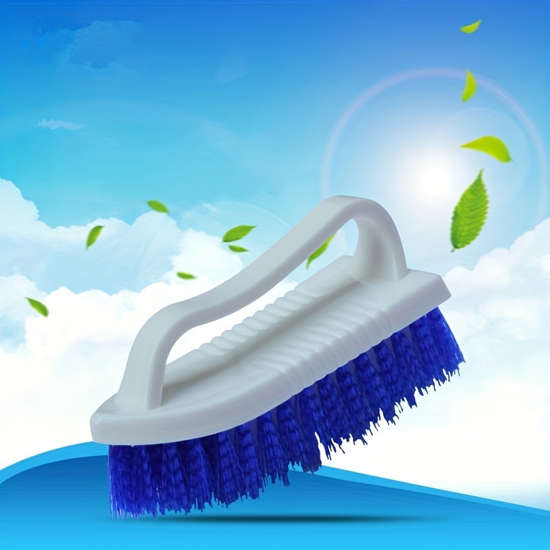 1pc Hard Bristle Cleaning Brush For Sink, Floor, Wall, Laundry, Shoes,  Bath, Kitchen (blue)