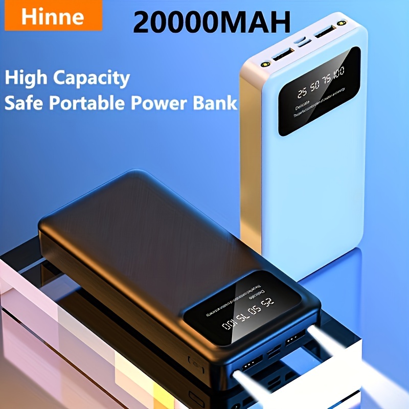Quick Charge Power Bank 40000 Mah Travel Portable Spare External Battery  Charger
