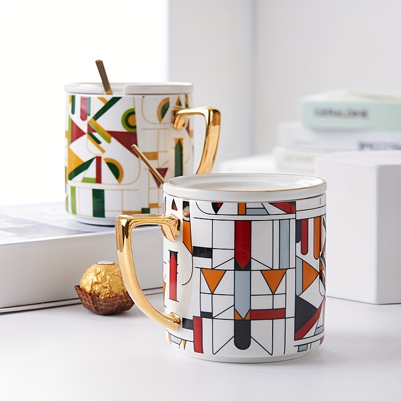 1 Ensemble Tasse À Café Et Soucoupe En Céramique Colorée, Capacité 150ml  Pour L'eau Potable, Expresso, Jus, Marron, Céramique, Mode en ligne