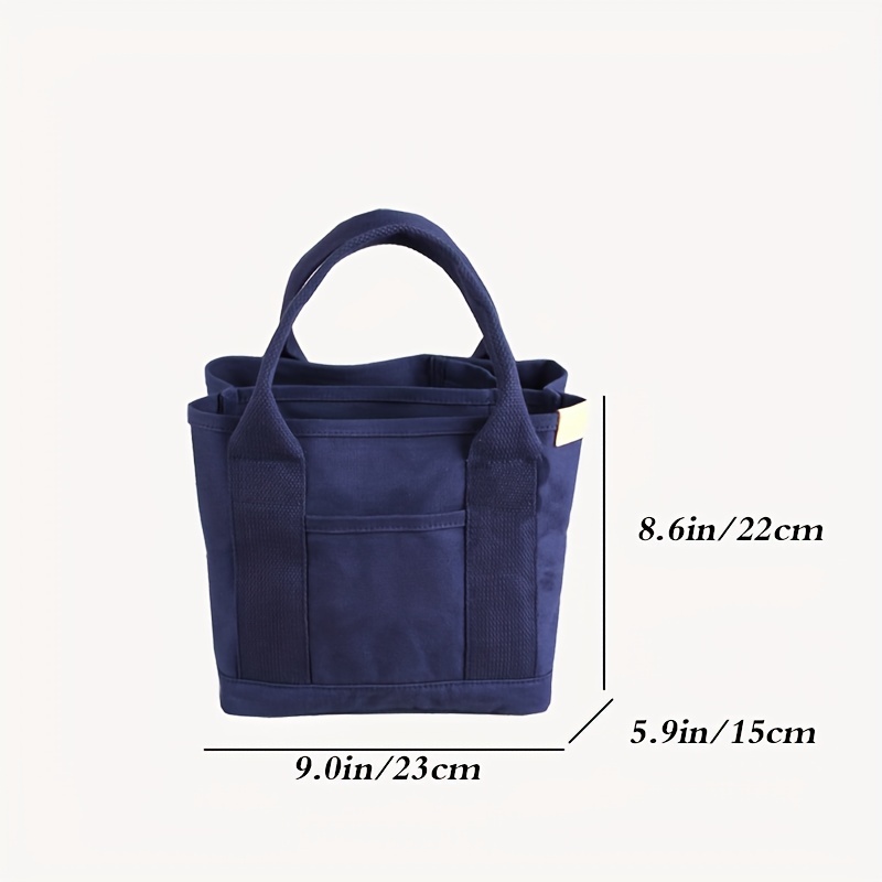 Borsa Tote Semplice In Tela Borsa Pranzo Casual Ufficio E - Temu Italy