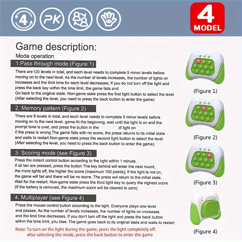 Puzzle Press And Play Durchbruch Whack a mole Spielkonsole - Temu Austria