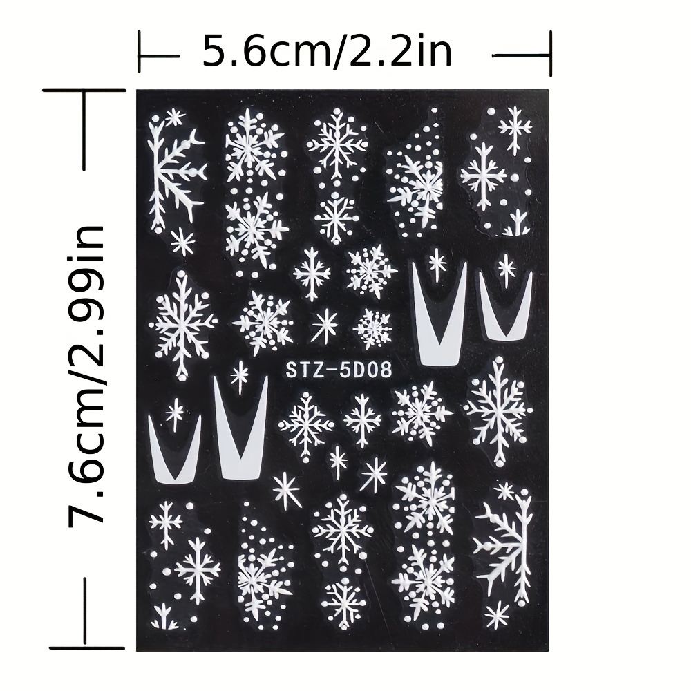 Mini Snowflake Stickers  Snowflake sticker, Arts and crafts for