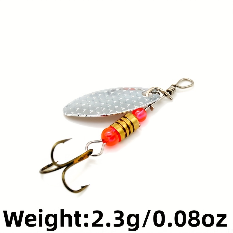  100 Fishing Lures Spinners Plugs Spoons Soft Bait Pike Trout  Salmon+Box Set BT : Sports & Outdoors