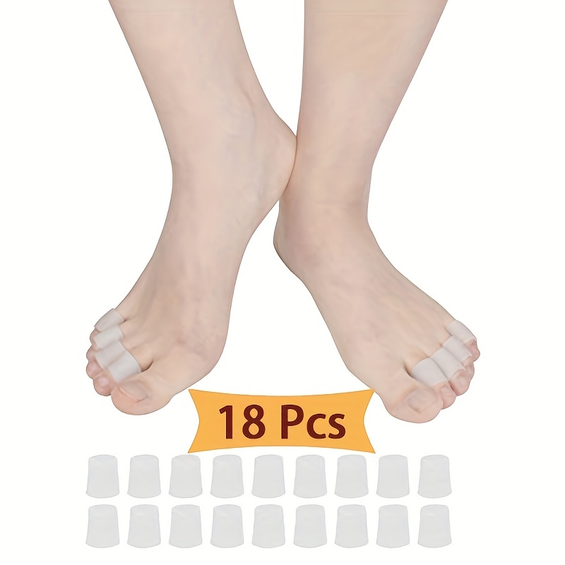 Soft Silicone Toe Separators, Pedicure Corn Callus Remover, Home & Night  Use - Long-term Use & Replacement Required - Temu