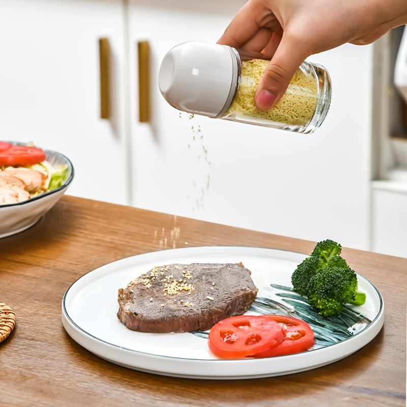 Kitchen Seasoning Bottle Set With Storage Box, Oil Pot, Salt Shaker, Pepper  Shaker, Honey Bottle, Vinegar Bottle