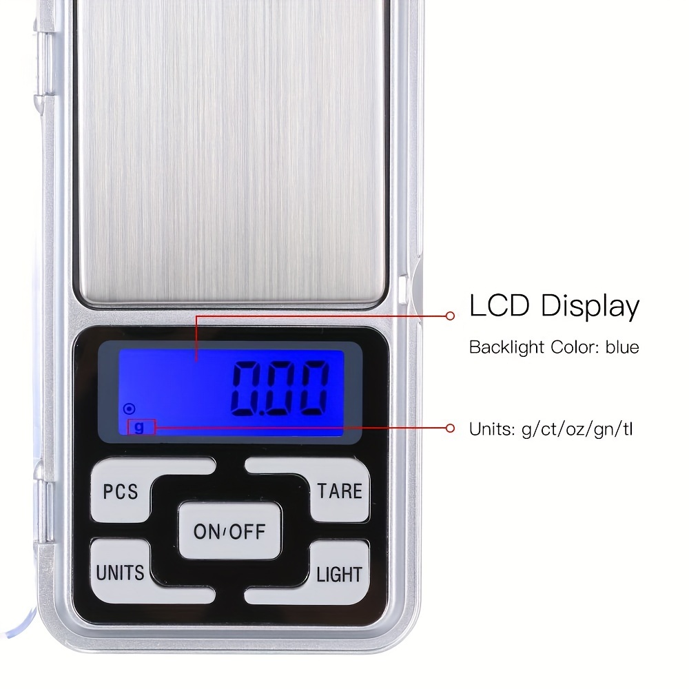 Digital Gram Scale 500g 0.01g Food Scale High Precision Kitchen Scale
