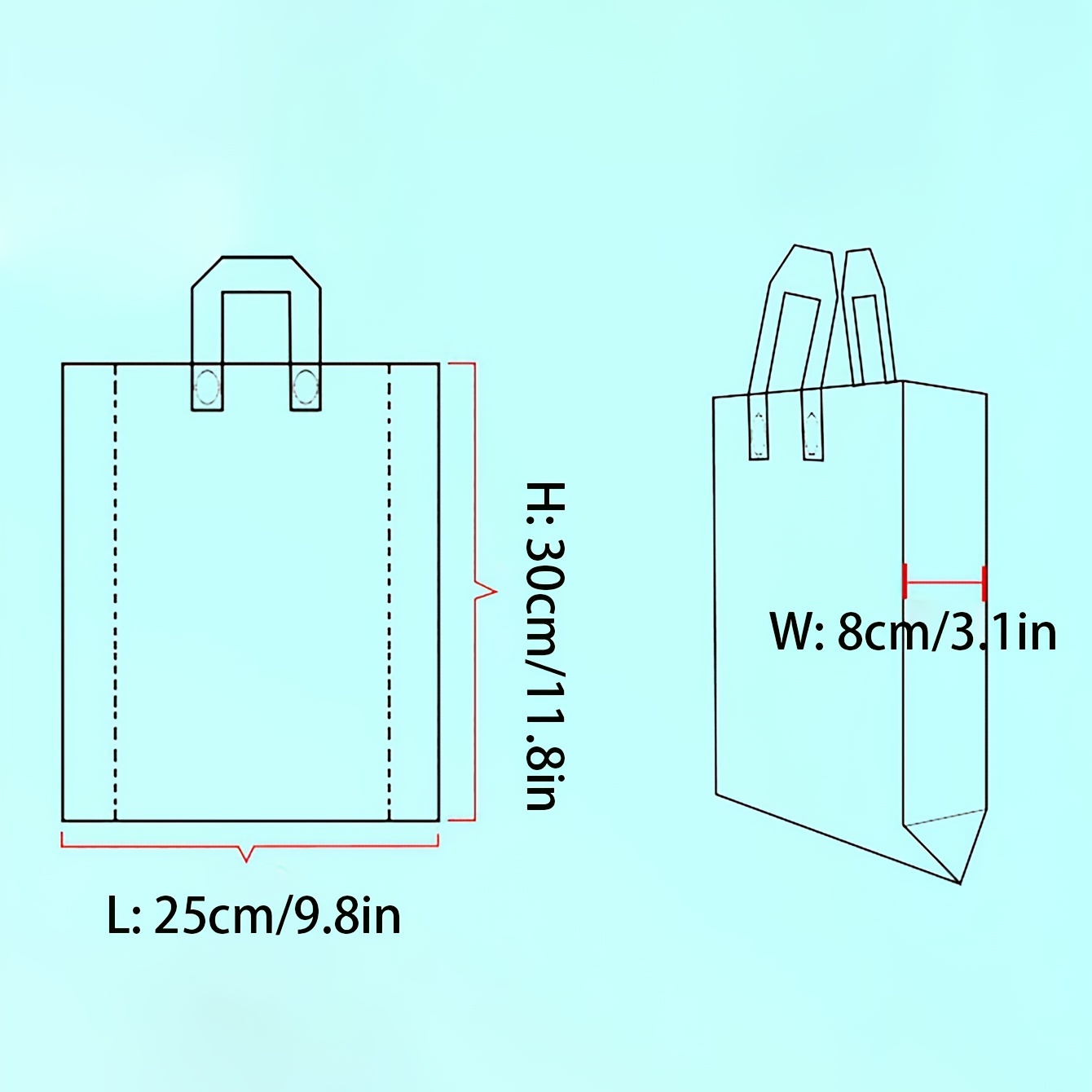 Update 153+ grocery bag size chart best esthdonghoadian
