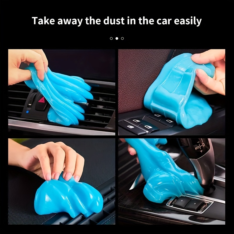 Car Cleaning Soft Glue Powder Cleaner Magic Cleaner Dust - Temu