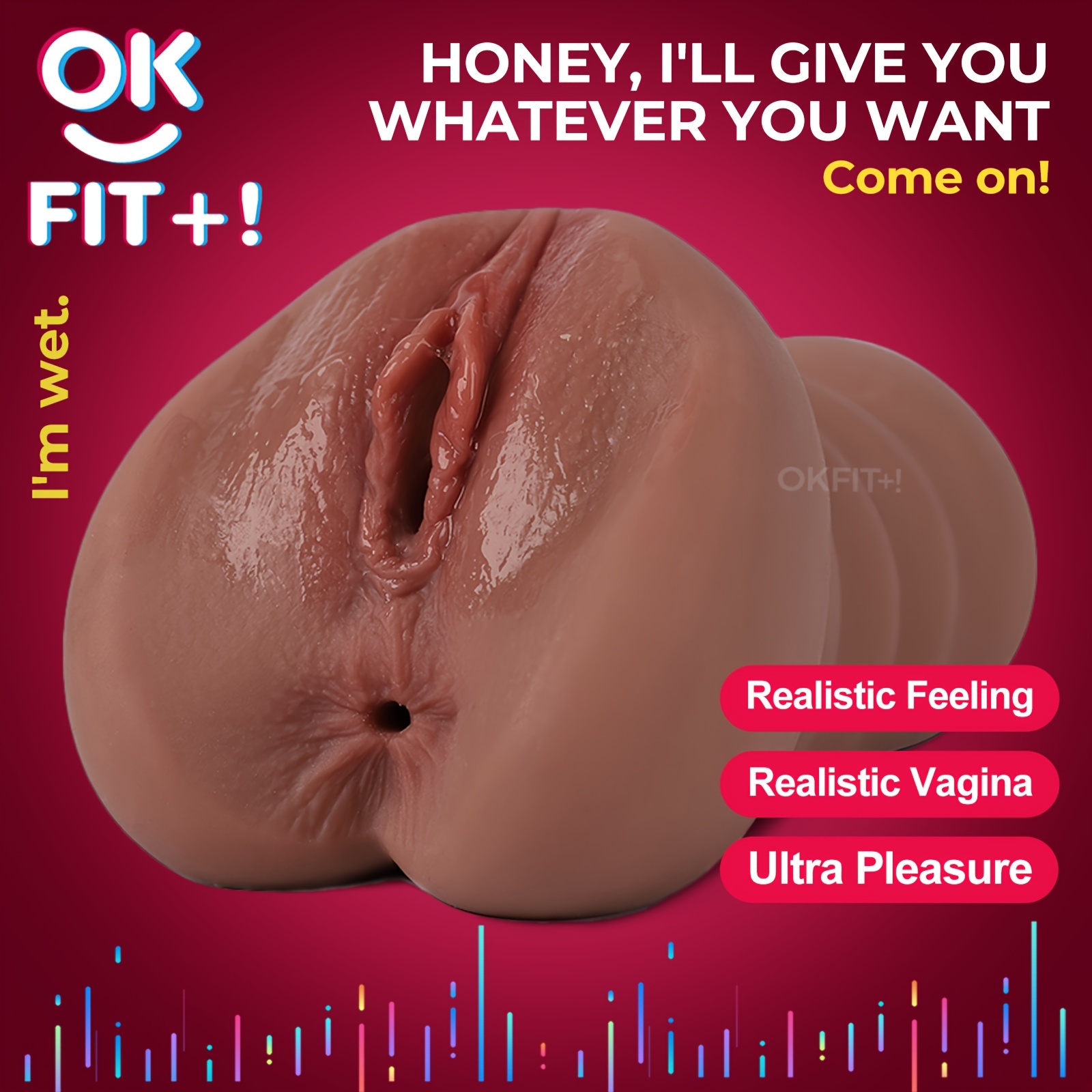  3 in 1 Male Masturbator Realistic Pocket Pussy with Drying  Stick, Mansbatee Double-Ended Male Sex Toy Mouth Tongue Textured Vagina &  Tight Anus for Men Masturbation (Wheat) : Health & Household