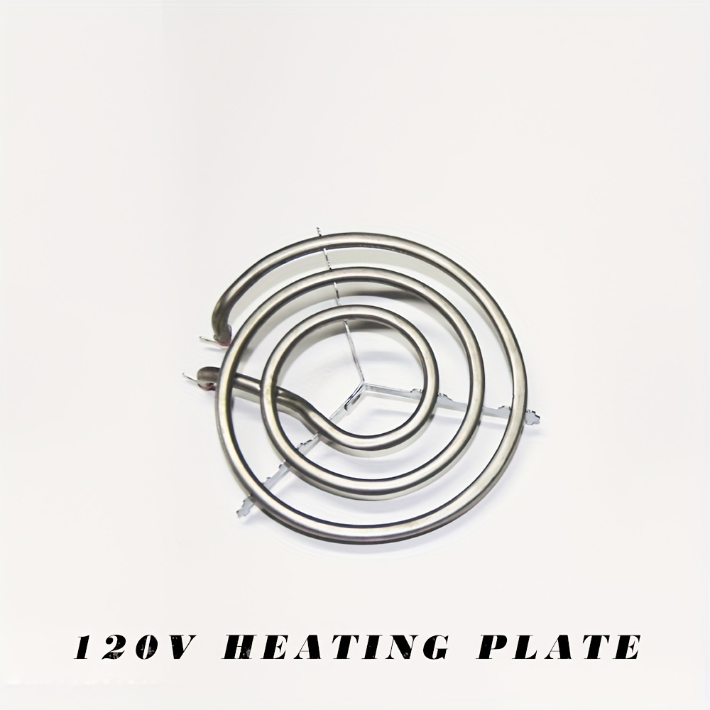 Adaptador magnético especial, placa difusora de calor, cocina de inducción  de acero inoxidable plateado para olla de cerámica (9.4 in)