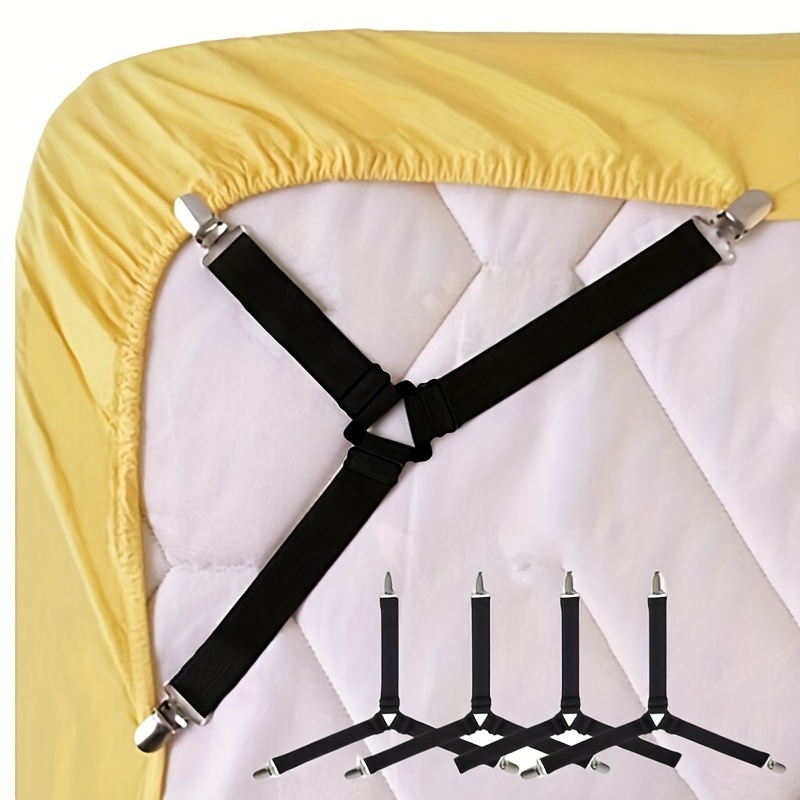 Clip de sujeción para cubiertas de cama, pinza nórdica antideslizante para  sábanas y ropa - AliExpress
