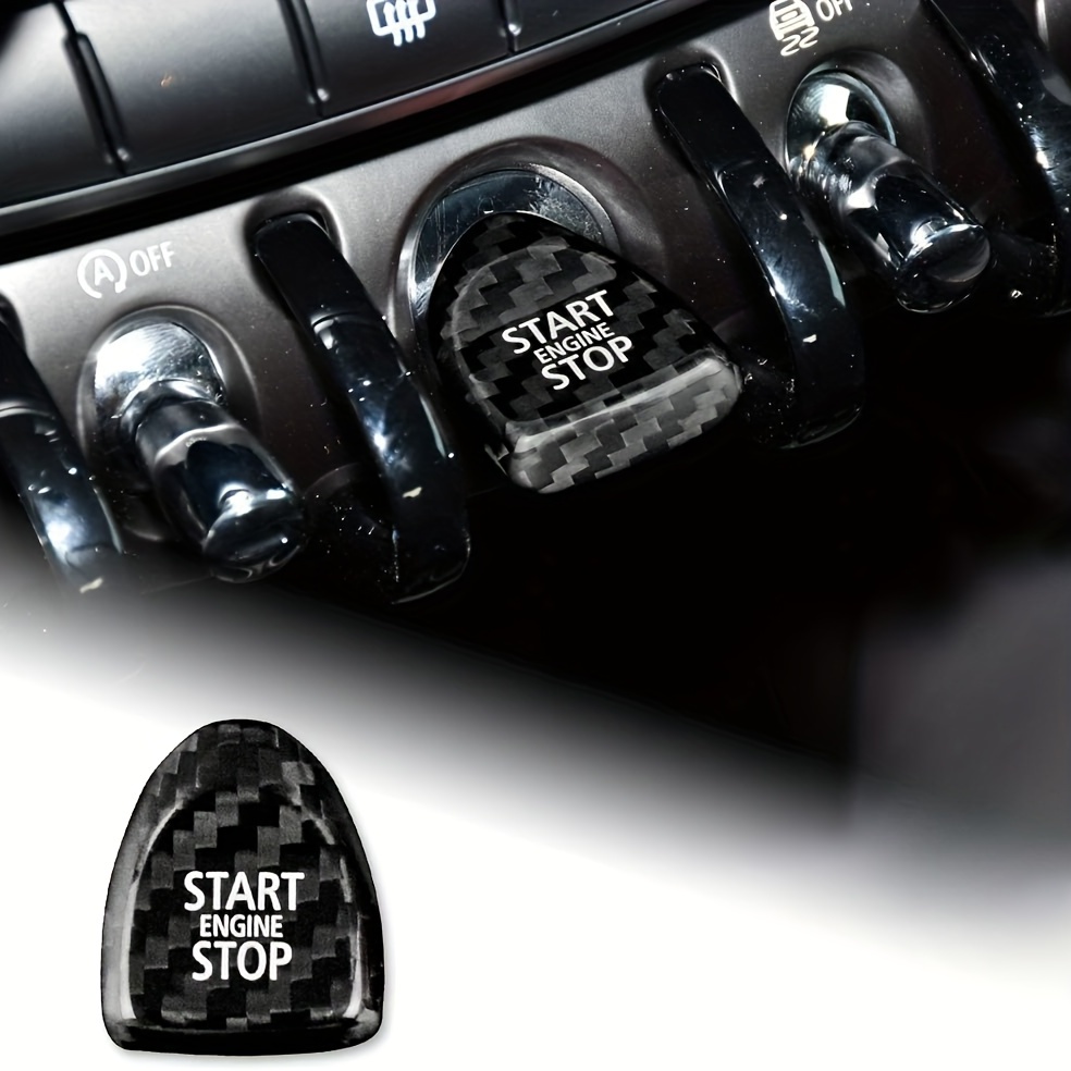 For mini cooper F56 For BMW MINI Cooper Accessories Silicone Car Model  Button Cover Ornaments Start Stop Button Stickers - AliExpress