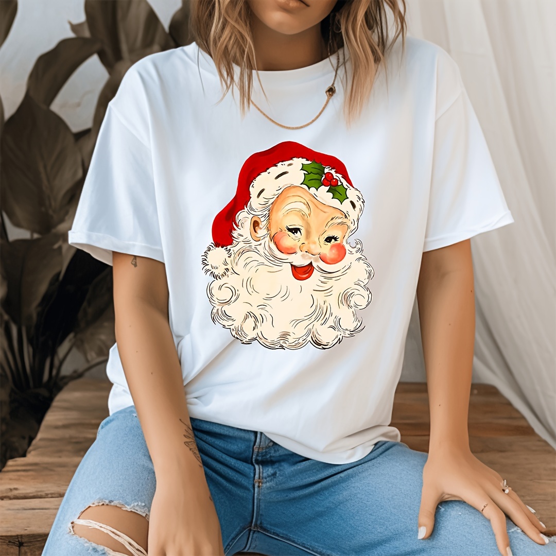 Christmas Cartoon Iron On Heat Transfers For T Shirts Diy - Temu