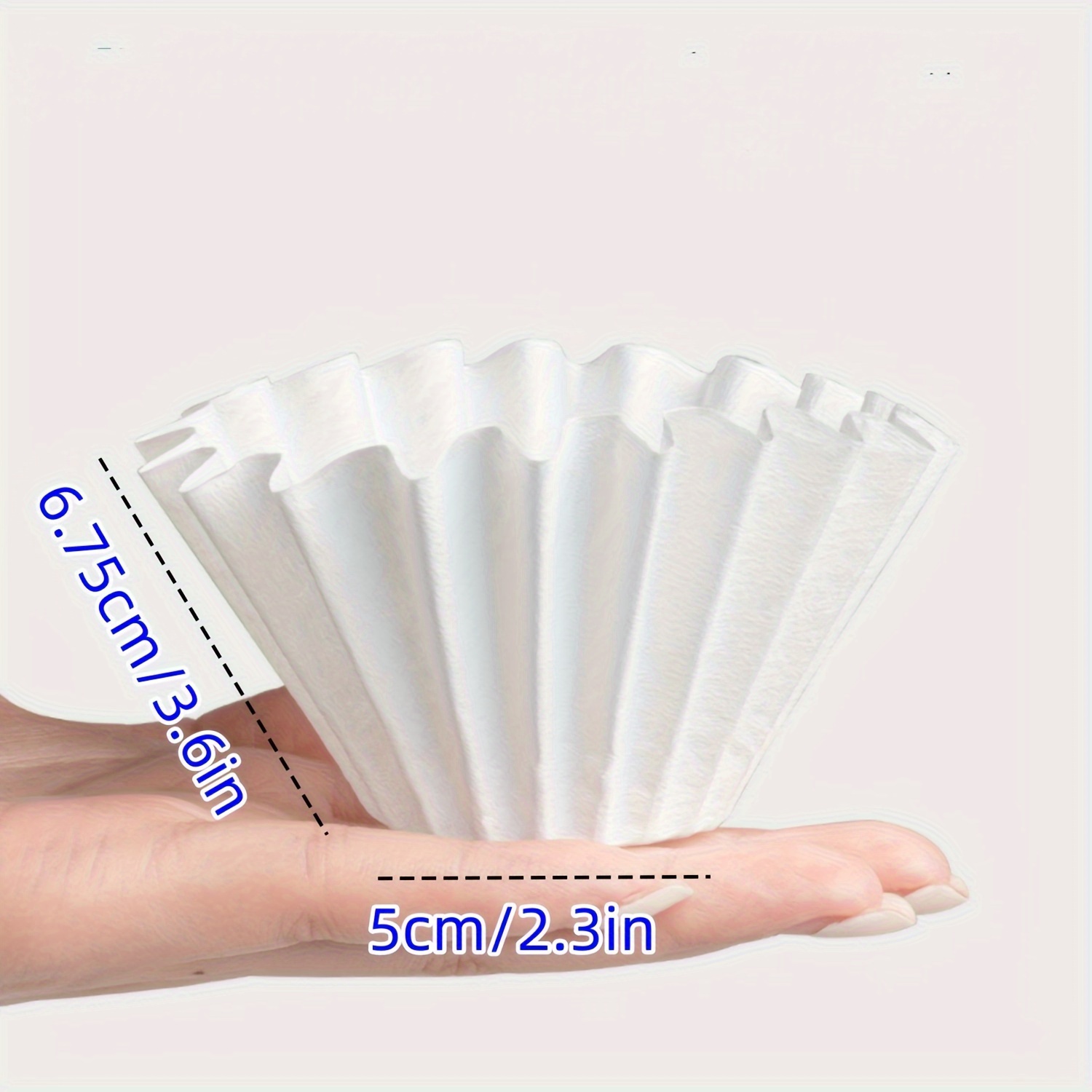 Coffee Filter V-cup Filter Espresso Machine Moka Pot Strainer Coffee Filter  Cup Special Paper Coffee Filter Papers V Shape - Temu