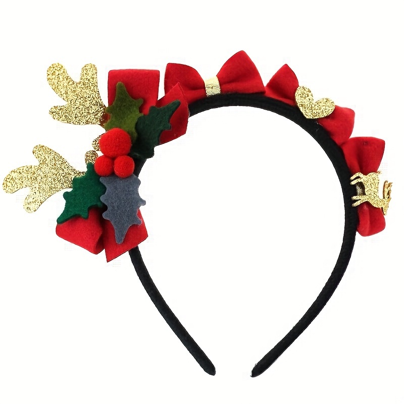 1pc Cerchietto Natale Corna Renna Capelli E Testa Accessori - Temu Italy