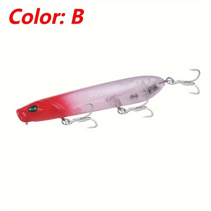 10cm 15g top water pencil wobblers Fishing Lure for fishing Lizard Imitate  Popper 7color Fake Leurre walk the dog hard lure