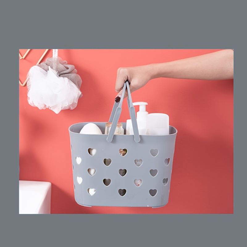 1pc Cesto Da Bagno Creativo E Carino, Cesto Regalo Di Compleanno, Cesto Di  Stoccaggio In Plastica, Cesto Di Stoccaggio Portatile, Forniture Per L' organizzazione E Lo Stoccaggio Domestico, Accessori Per Il Bagno 