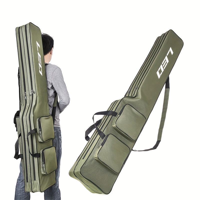 Fishing Rod Bag Tackle Storage Pole Portable Carrier Fly Carry Travel Sock