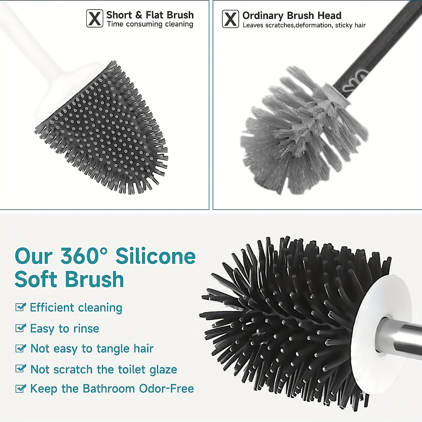 Spotless Flexible Gap Corner Cleaner Brush