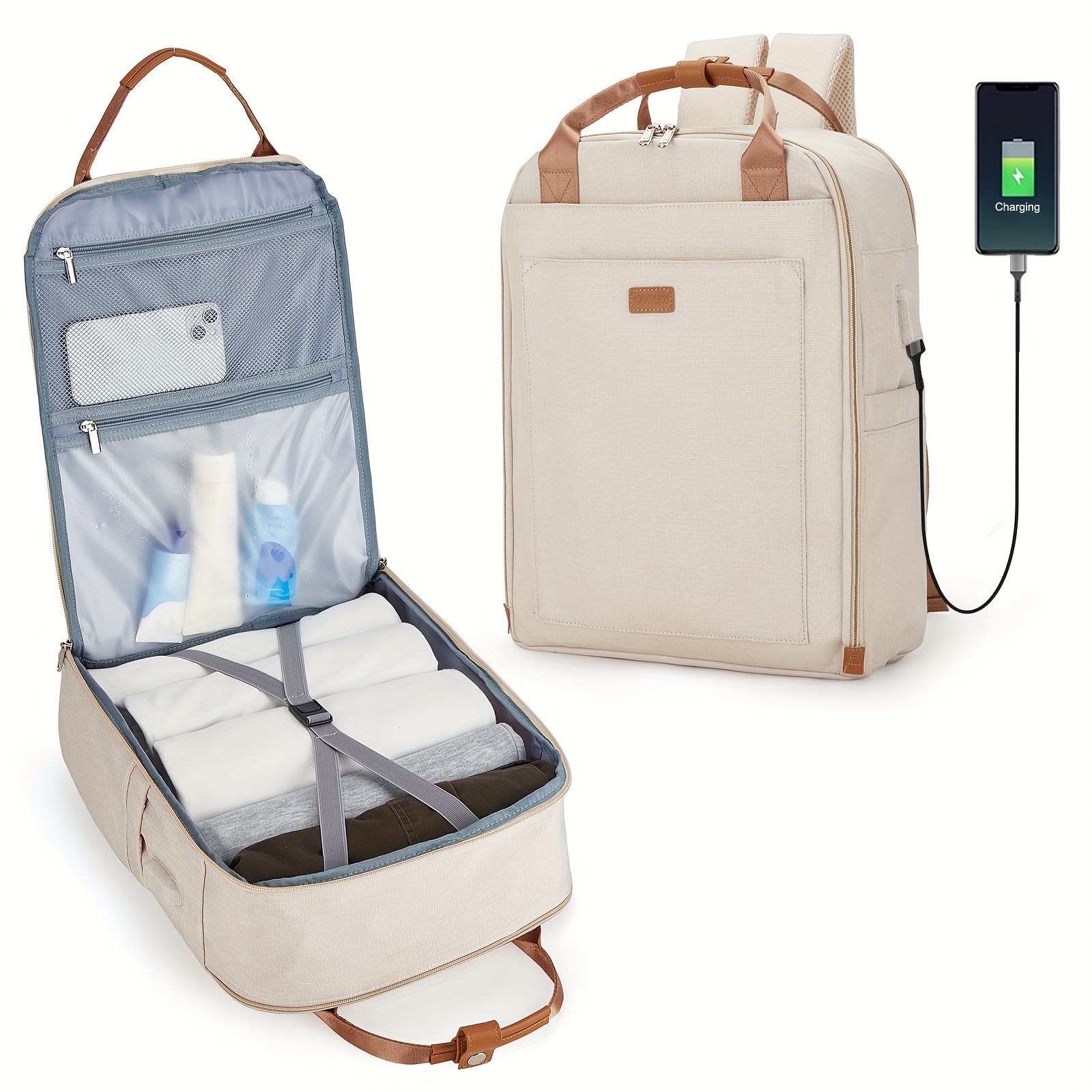  Mochila escolar, mochila para portátil de 17.3 pulgadas, mochila  para adolescentes y niños, mochila universitaria con puerto de carga USB,  resistente al agua : Electrónica