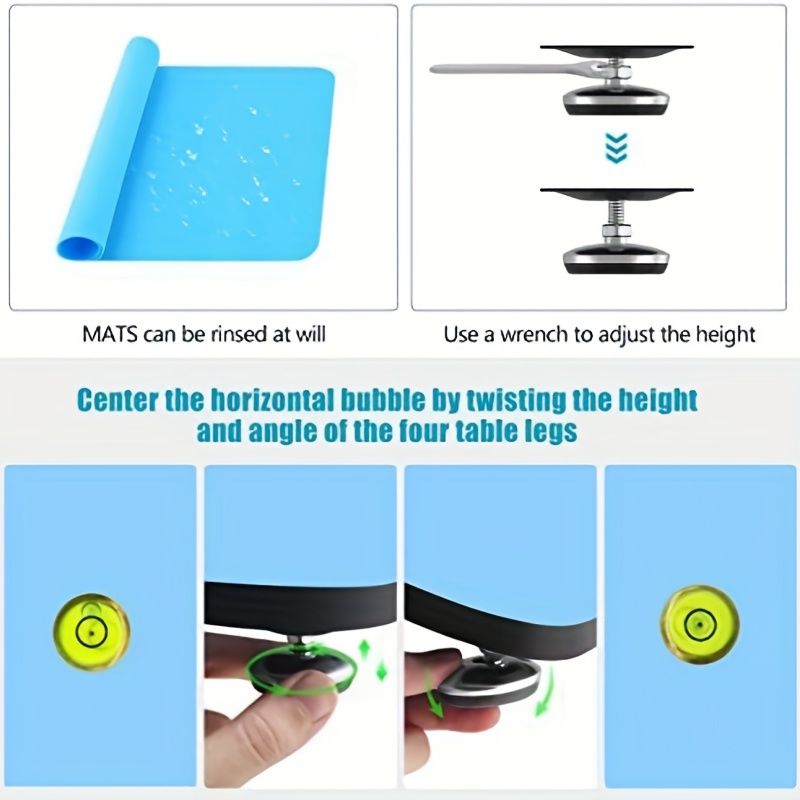 Resin Leveling Table Adjustable Self Leveling Epoxy Resin Table